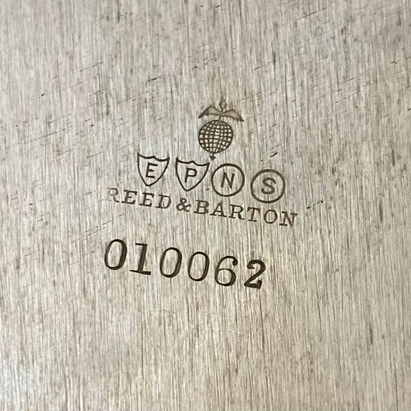 Reed & Barton, Vintage Silverplate Platter Serving Dish EPNS 10062 - Picture 4 of 6